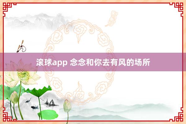滚球app 念念和你去有风的场所